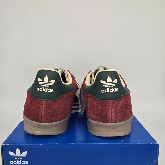 New Adidas Gazelle Indoor \'Shadow Red Green\' JH5403 Men\'s Shoes Size 12 main image 7